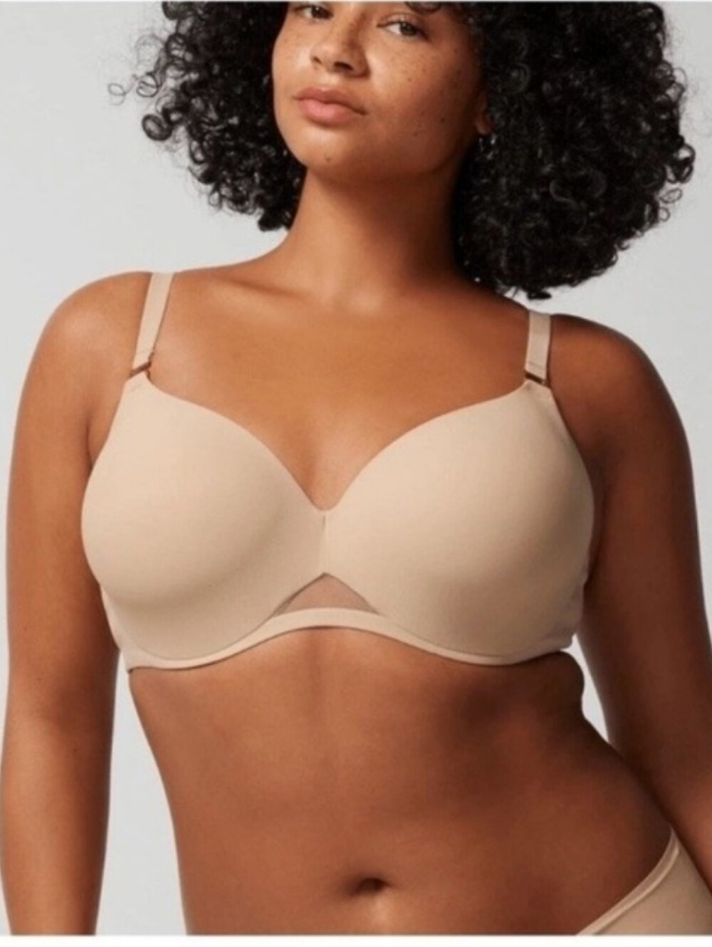 Soma Bodify Perfect Coverage Bra Nude 38C #0721 NWT